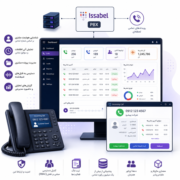 سامانه مدیریت تماس و CRM یکپارچه با Issabel/Elastix (VoIP)